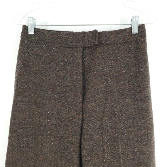 John Molloy Women Pant Wool Brown Multi Size 28x30 - made in Ireland - Picture 3 of 7